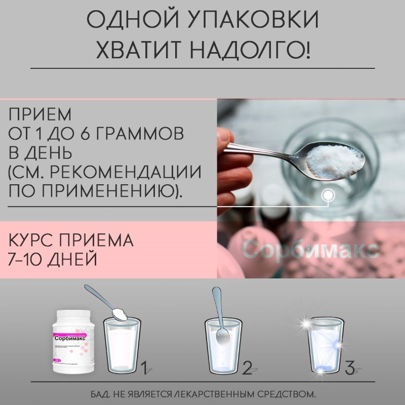 Сорбимакс порошок для приготовления суспензии 25 г