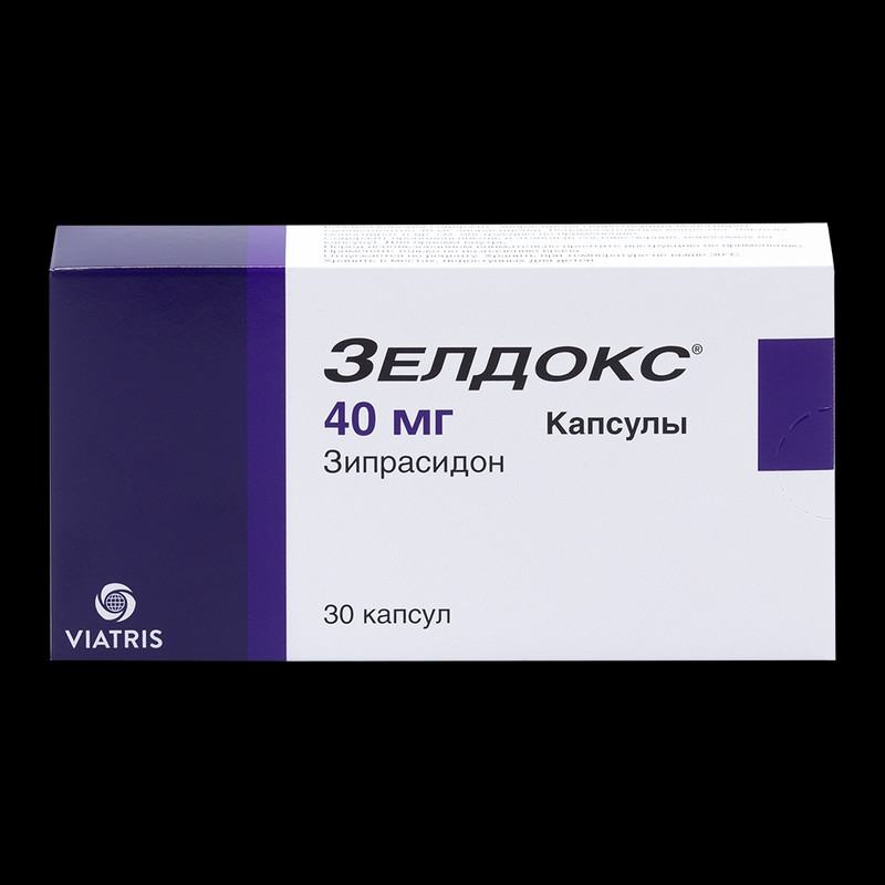 Зелдокс 40 мг капсулы 30 шт