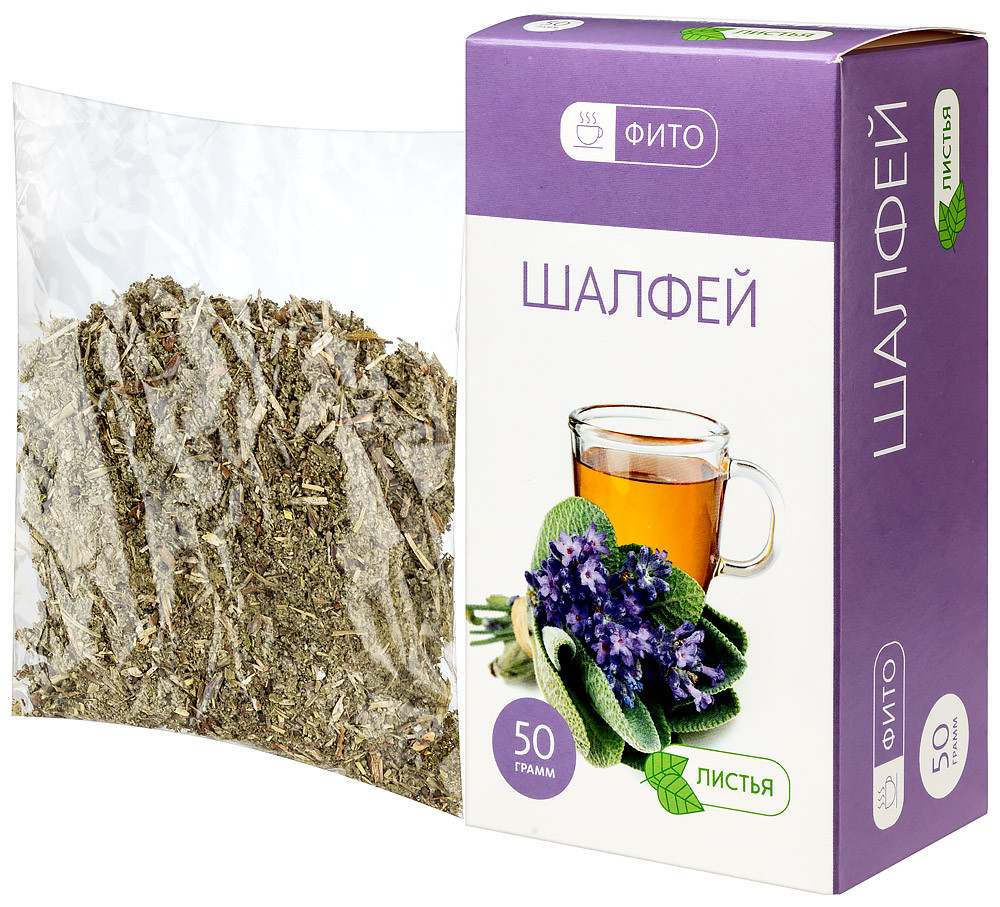 PL Шалфей листья 50 г