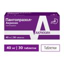 Пантопразол-Акрихин 40 мг таблетки 30 шт