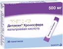 Депакин Хроносфера 500 мг гранулы с пролонгированным высвобождением 30 шт