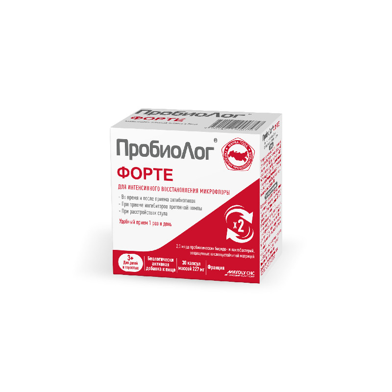 ПробиоЛог Форте капсулы 30 шт