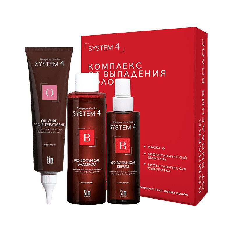 System 4 Комплекс от выпадения волос Стандратный