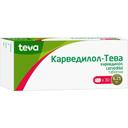 Карведилол-Тева 6,25 мг таблетки 30 шт