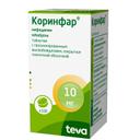 Коринфар 10 мг таблетки с пролонгированным высвобождением 100 шт