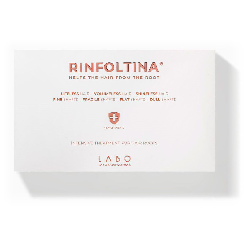 Rinfoltina Intensive Treatment Ампулы для восстановления и укрепления тонких волос 20 шт
