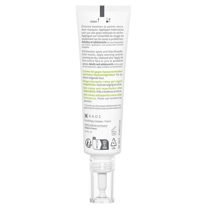 Bioderma Sebium Kerato+ Крем-гель отшелушивающий с кислотами для устранения несовершенств кожи 30 мл