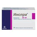 Инспра 25 мг таблетки 30 шт
