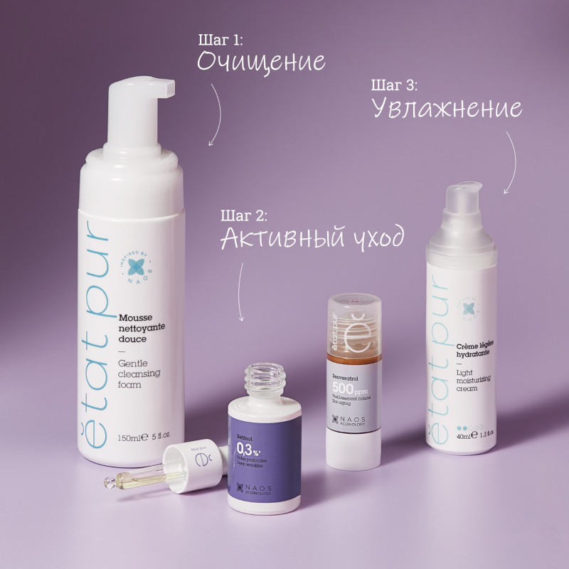 Etat Pur Сыворотка с ретинолом 0,3% от глубоких морщин 15 мл