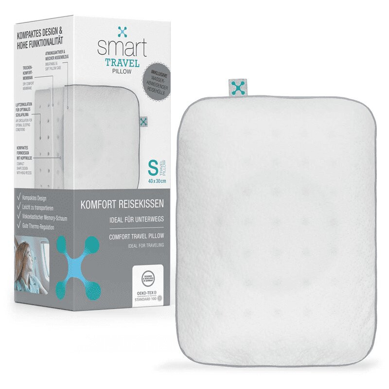 SmartSleep Travel Подушка анатомическая 40 см х 30 см