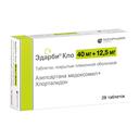 Эдарби Кло 40 мг+12,5 мг таблетки 28 шт
