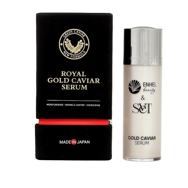 Enhel Beauty Сыворотка для лица коллагеновая с черной икрой 50 мл
