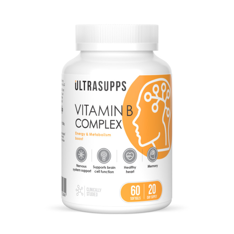 Ultrasupps Витамин В Комплекс капсулы 60 шт
