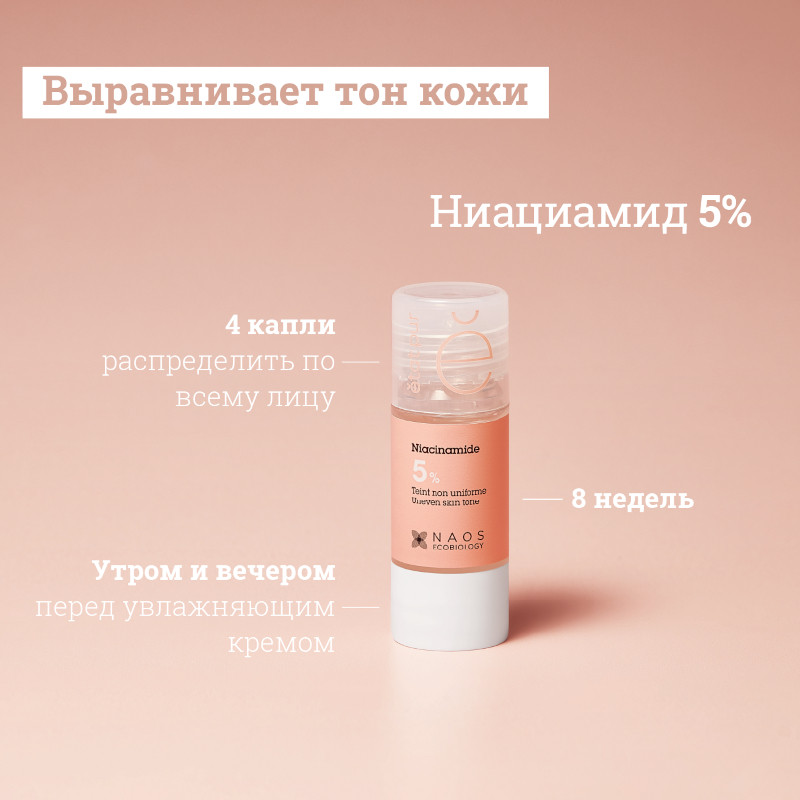 Etat Pur Сыворотка с ниацинамидом 5% для ровного тона кожи 15 мл
