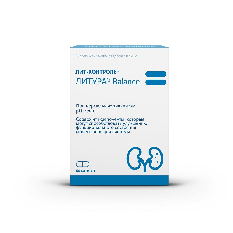 Лит-Контроль Литура Balance капсулы 60 шт