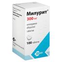 Милурит 300 мг таблетки 100 шт