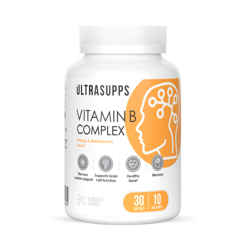 Ultrasupps Витамин В Комплекс капсулы 30 шт