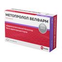 Метопролол Велфарм 100 мг таблетки 30 шт