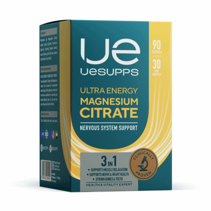 Uesupps Магния цитрат капсулы 90 шт