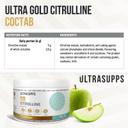 Ultrasupps Цитруллин малат порошок Яблоко 200 г