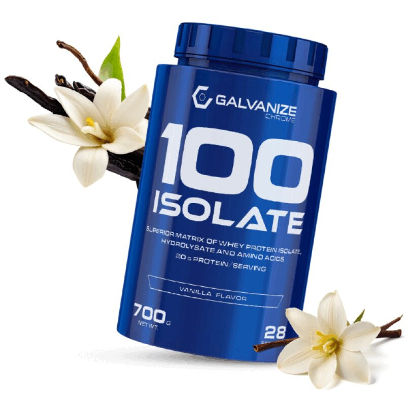 Galvanize 100 Изолят протеина порошок Ваниль 700 г