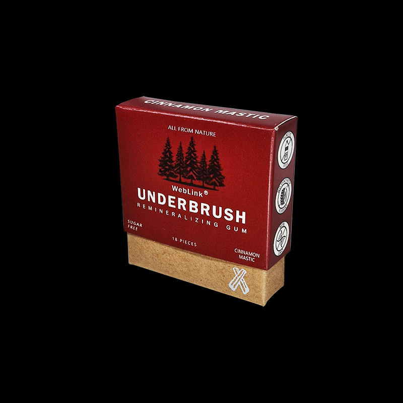Андербраш Резинка жевательная 35 г Корица