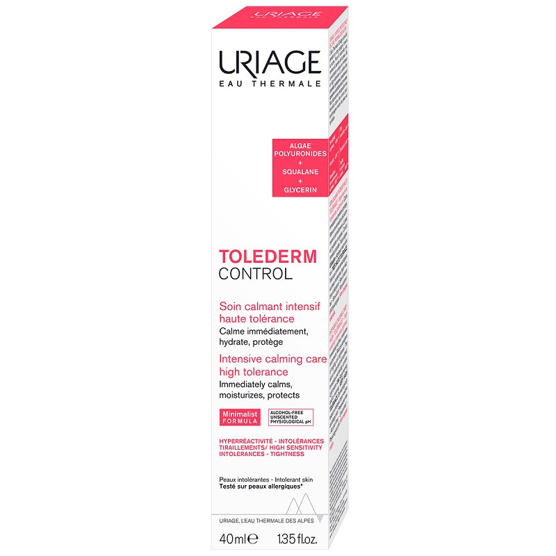 Uriage Toléderm Control Крем интенсивный успокаивающий 40 мл