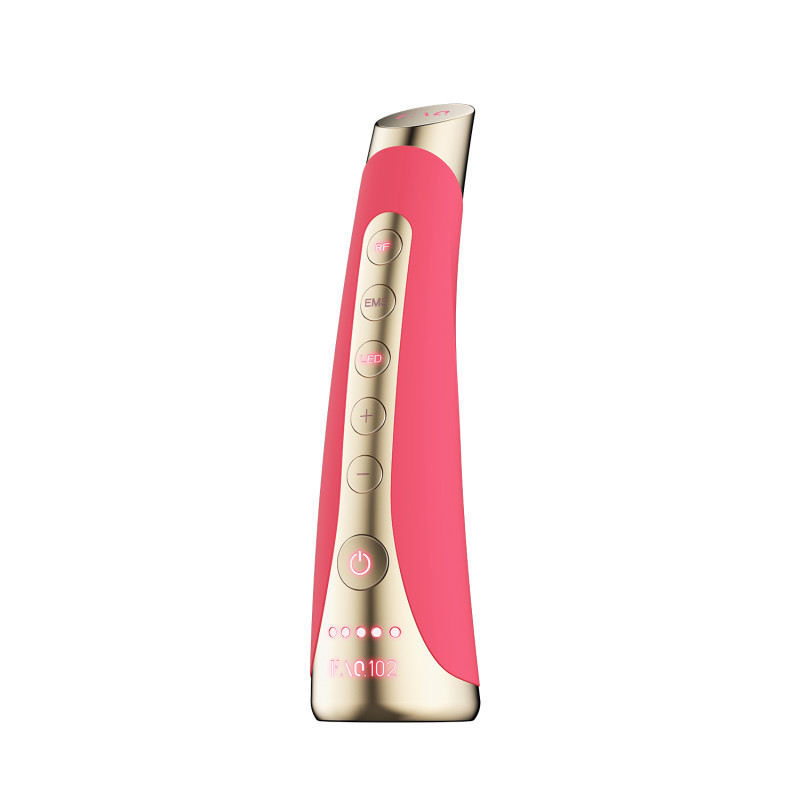Foreo FAQ 102 Массажер для лица с RF EMS и LED-терапией Розовый рубин