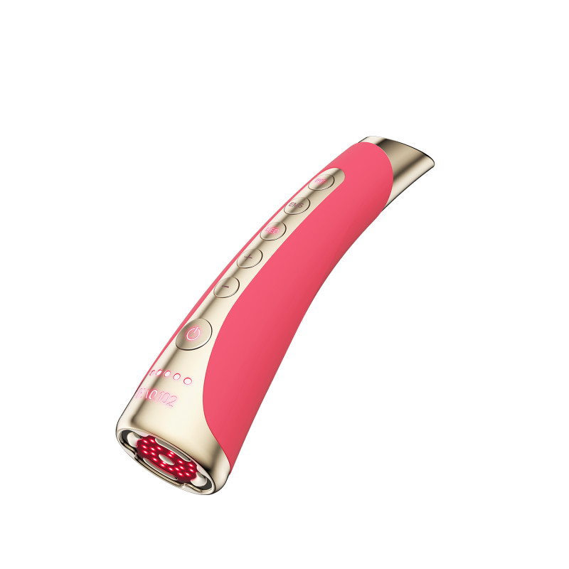 Foreo FAQ 102 Массажер для лица с RF EMS и LED-терапией Розовый рубин