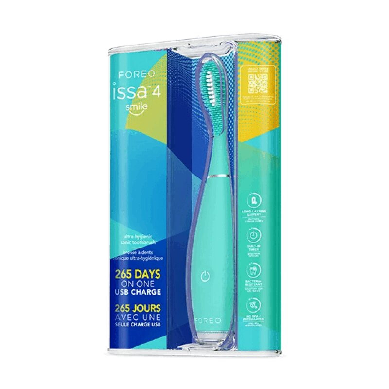 Foreo ISSA 4 Смайл Зубная щетка звуковая гибридная Летнее небо