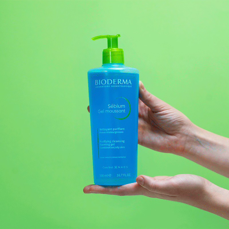 Bioderma Sebium Гель для умывания для жирной и проблемной кожи флакон с помпой 200 мл