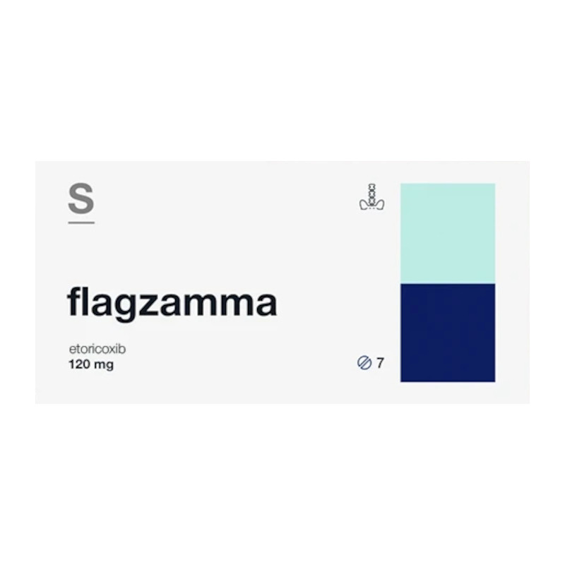 Флагзамма 120 мг таблетки 7 шт
