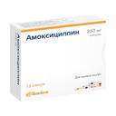 Амоксициллин 250 мг капсулы 16 шт