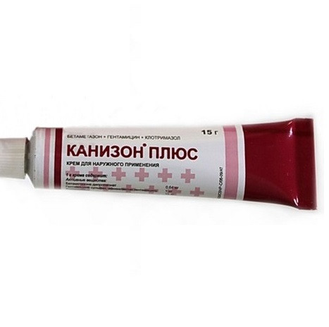 Канизон Плюс крем для наружного применения 15 г