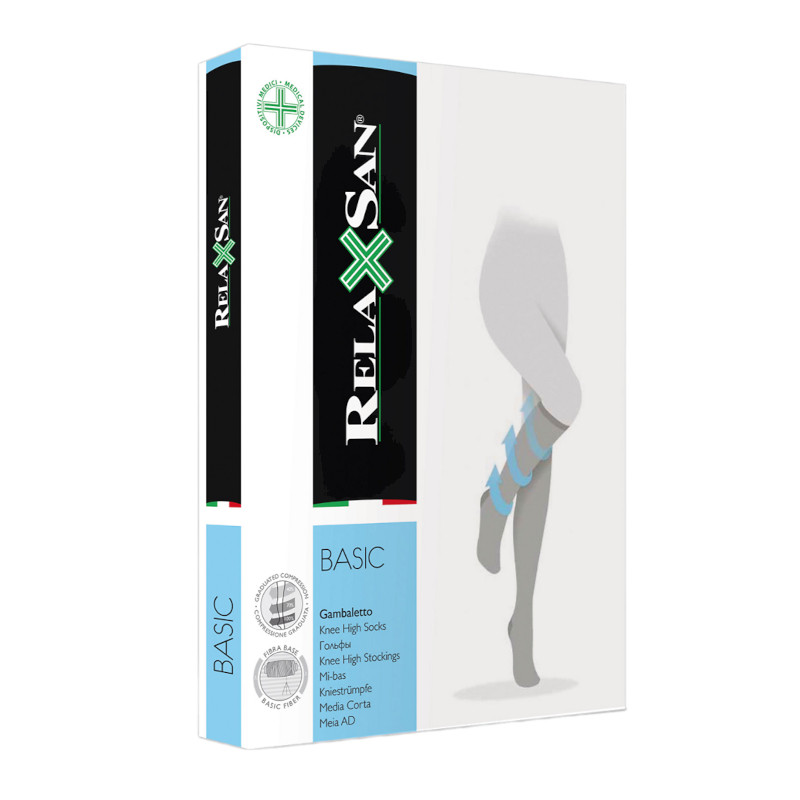 Relaxsan Basic Гольфы компрессионные Gambaletto профилактические 70 den размер 5 Телесные