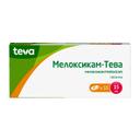 Мелоксикам-Тева 15 мг таблетки 10 шт