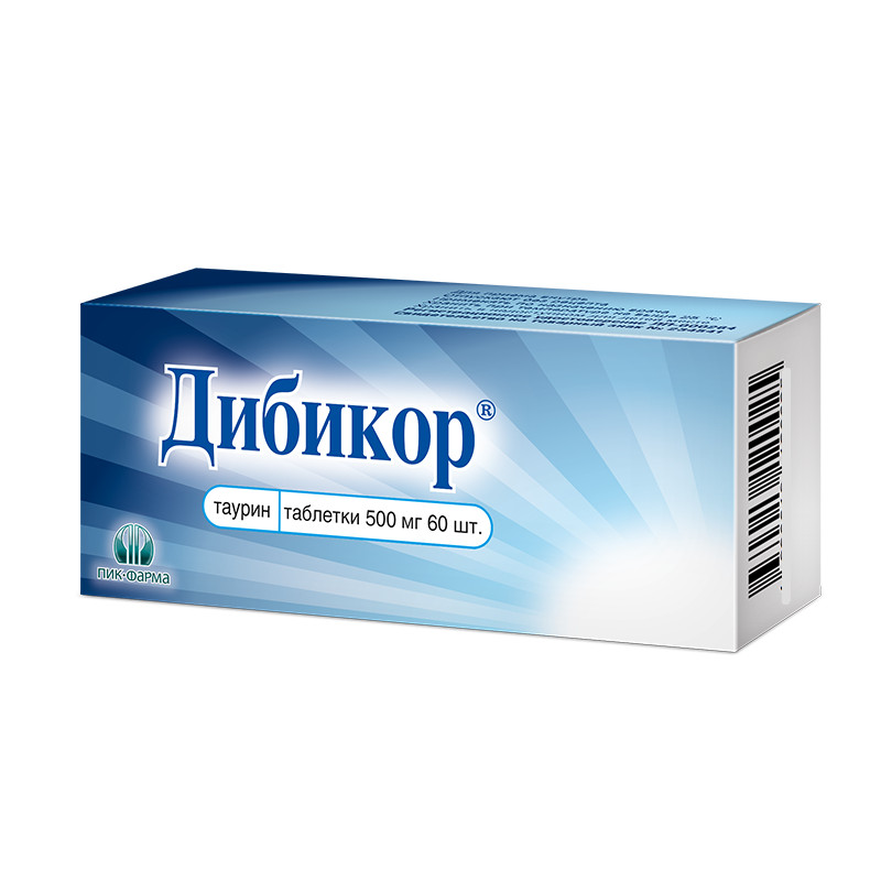 Дибикор 500 мг таблетки 60 шт