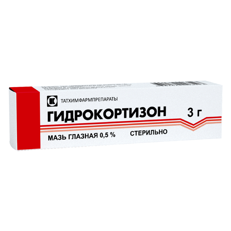 Гидрокортизон мазь глазная 0,5% 3г купить в аптеке в Москве, цена ...