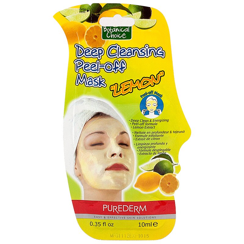 Purederm Маска пилинг Лимон 10мл купить в Москве, цена, отзывы