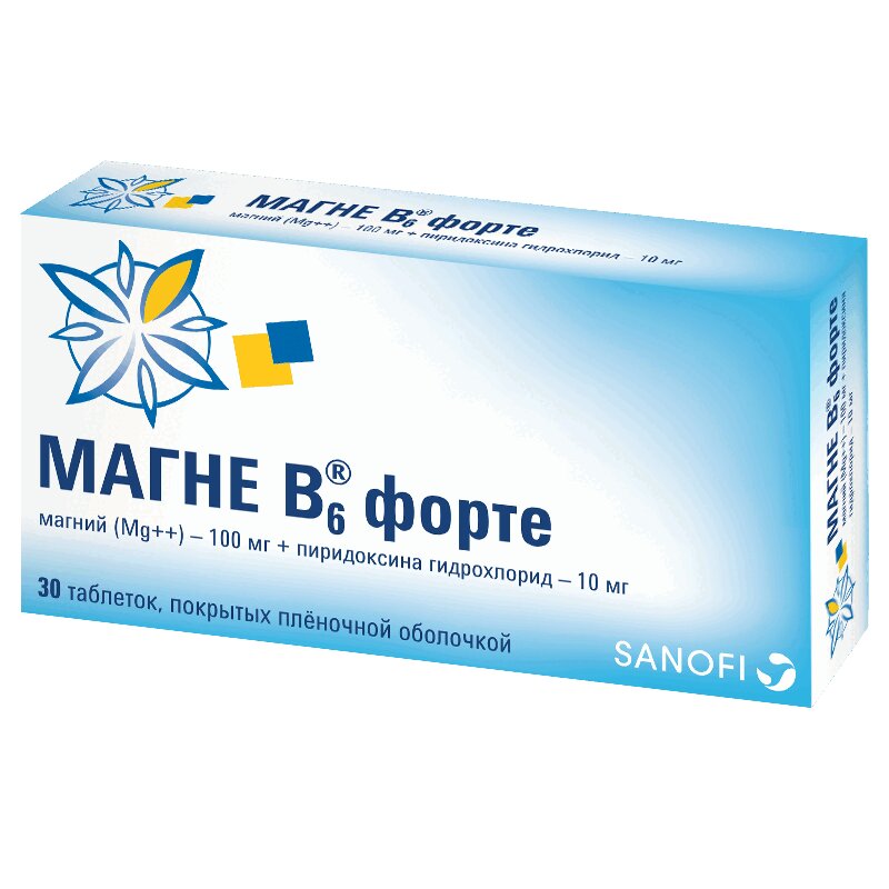 Магний б6 форте франция