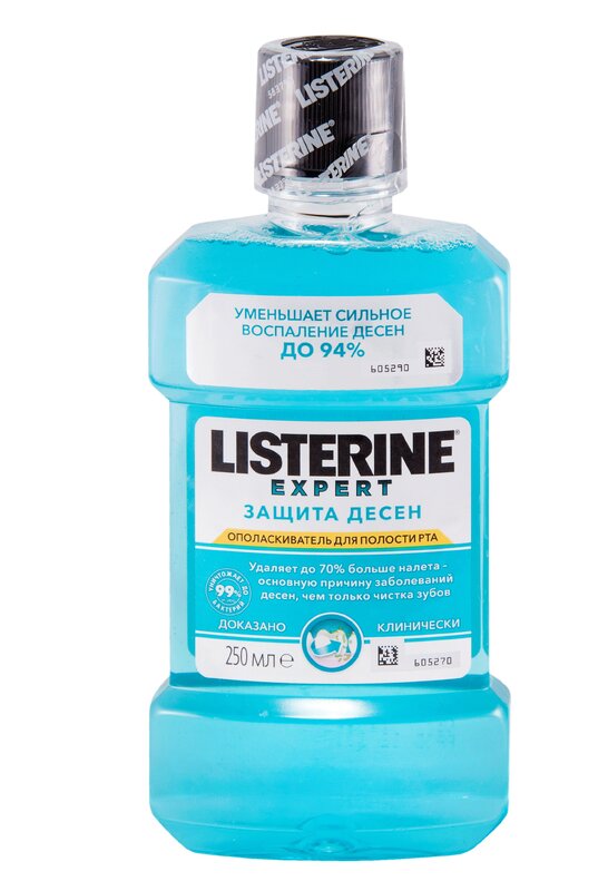 Листерин ополаскиватель д/полости рта защита десен Эксперт 250мл
