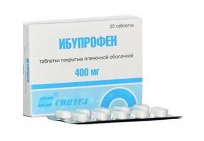 Ибупрофен таблетки покрытые пленочной оболочкой 400мг №20 блистер