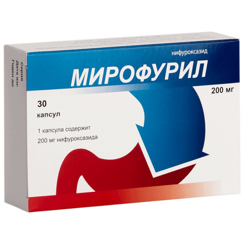 Мирофурил капс.200мг №30