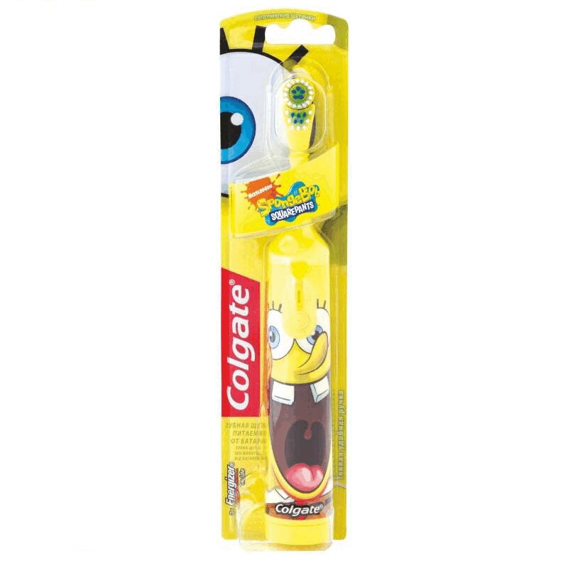 Зубная щетка Colgate Спанч Боб электрическая детская 1 шт.