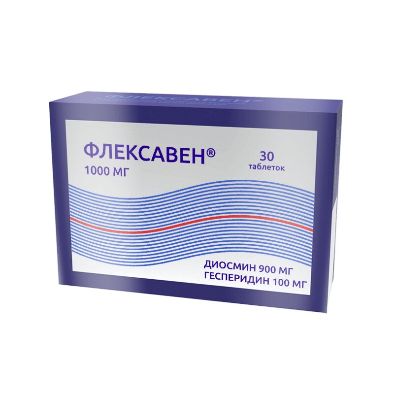 Флексавен таб.п.п.о. 1000мг №30
