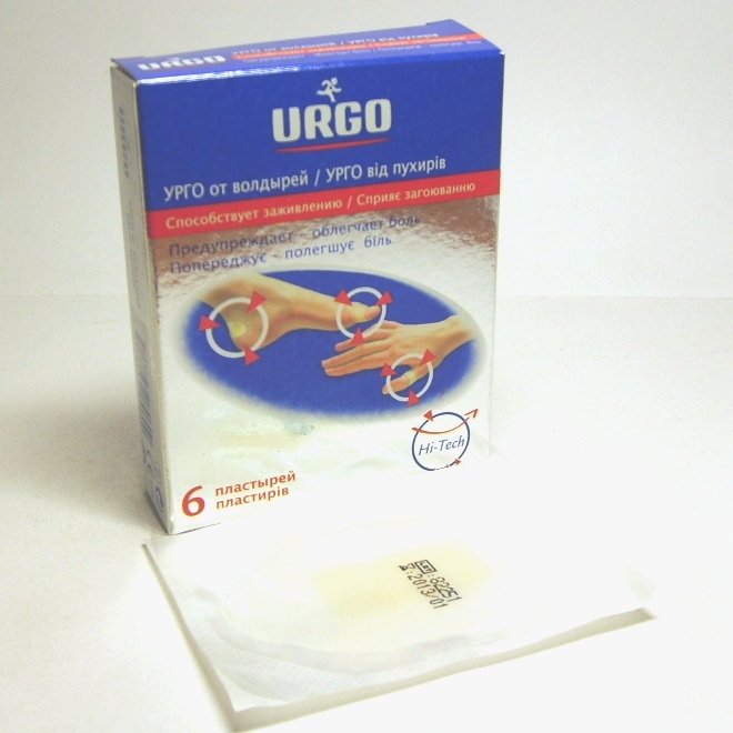 Пластырь "Urgo" от волдырей 6 шт. купить в аптеке в Москве, цена ...