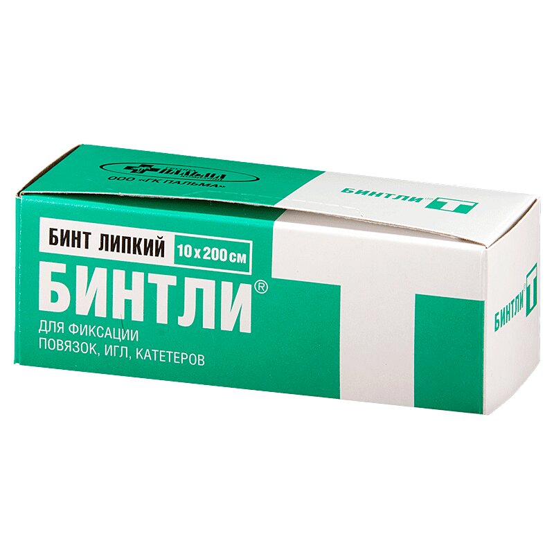 Бинт липкий Бинтли-Т проницаемый 10х200см N1 купить в аптеке в Москве ...