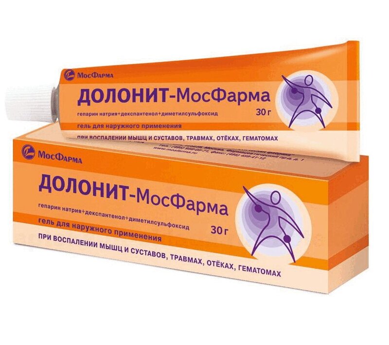 Долонит-МосФарма гель для наружного применения 30г туба
