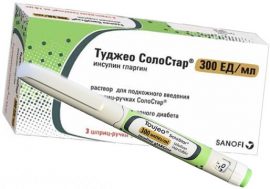 Туджео СолоСтар р-р для п/к введ.300Ед/мл шприц -ручка 1,5мл №3
