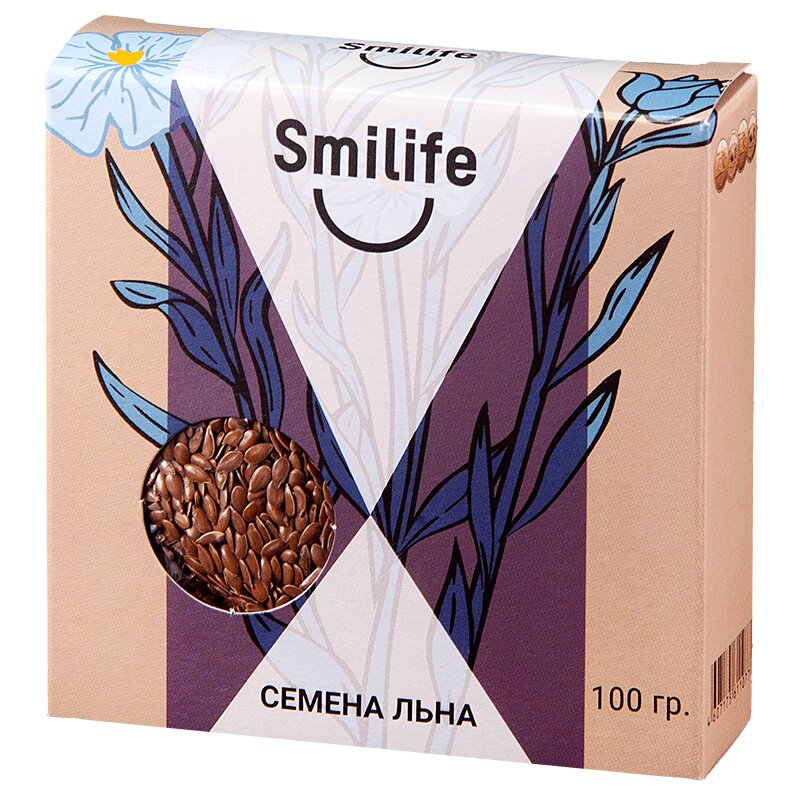 Смайлайф Льна семена 100г